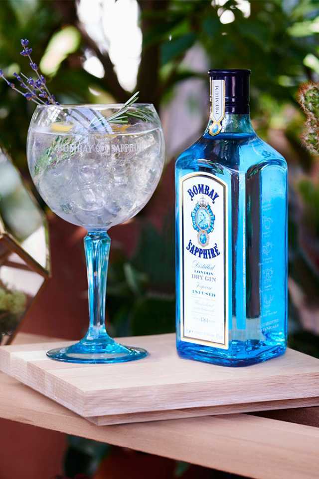 One of Bombay Sapphire's Ultimate Gin & Tonic Twists