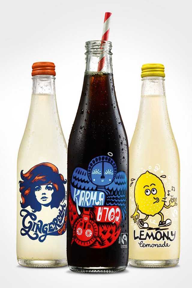 Karma Cola and All Good Drinks' range