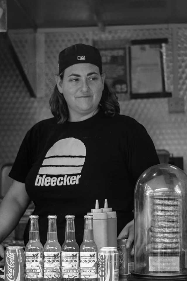 Bleecker Burger founder Zan Kaufman