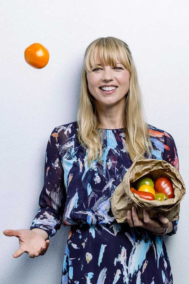 Sara Cox is an ambassador of Organic September’s #FeedYourHappy campaign