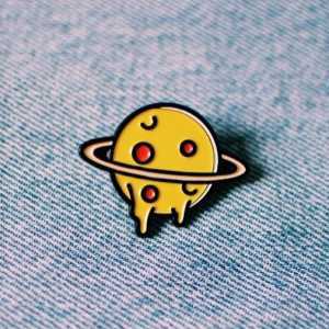 Voodoo Ray’s pizza planet badge