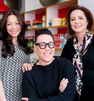 Gok Wan with his fellow Golden Chopsticks Award co-founders