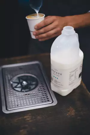The Estate Dairy makes milk that's perfect for artisan coffee