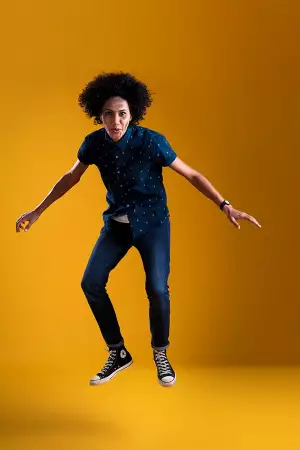 Zoe Adjonyoh of Zoe's Ghana Kitchen in our studio