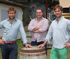 The Gladwin Bothers gather at their family farm in West Sussex