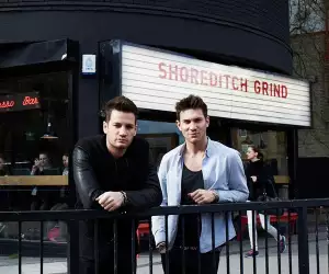 The coffee chain Grind & Co is owned by David Abrahmovitch and Australian DJ Kaz James, who turned the space above their original Shoreditch caf&eacute; into a recording studio.