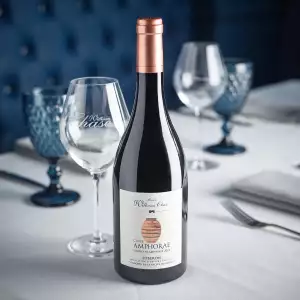 Wine from the family's vineyard near Aix-en-Provence in southern France