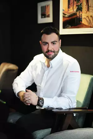 Pied &agrave; Terre's head chef Asimakis Chaniotis