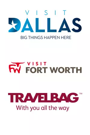 Visit Dallas logos