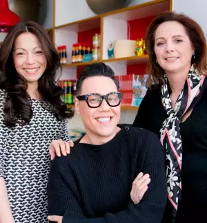 Gok Wan with his fellow Golden Chopsticks Award co-founders