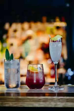 Non-alcoholic cocktails at Wright Brothers