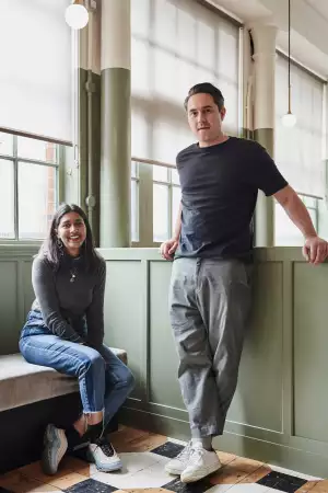 Duke of Richmond Tom Oldroyd and Meryl Fernandes