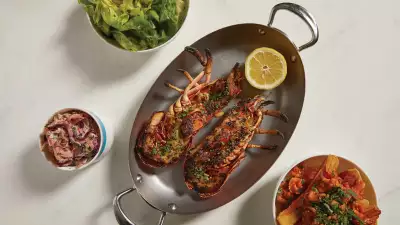 Lobster at Kerridge's Fish & Chips at Harrods