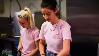 Mam Sham in the kitchen