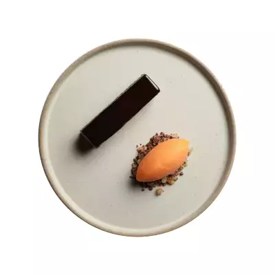 Deep fried mars bar at Six by Nico