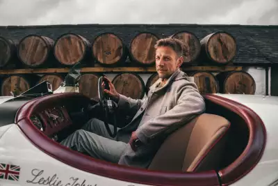 Jenson Button at Coachbuilt Whisky