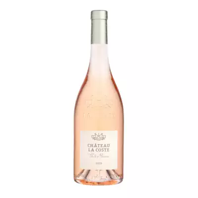 A bottle of Chateau La Coste Provence Ros&eacute;