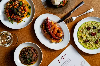 A selection of dishes at Lolo