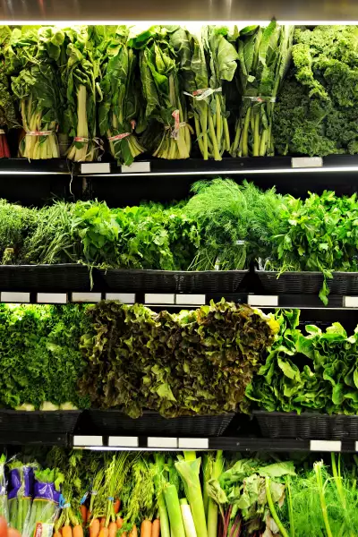 Veg at a supermarket