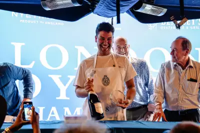 Speed shucking at the London Oyster Championships