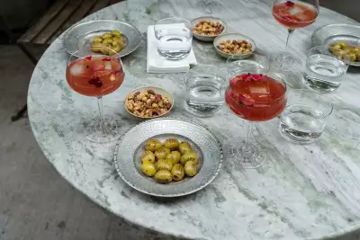 Swiss tradition of Ap&eacute;ro, an after-work ritual dedicated to enjoying drinks and light snacks