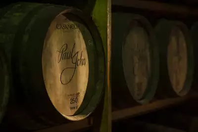 Cask in Paul John's warehouse