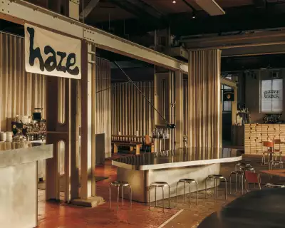 Interiors at Haze in Leith