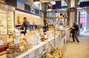 Best tapas London: Brindisa's deli counter in Borough Market