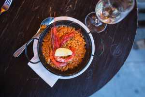 Best tapas in London | rice with gambas as José