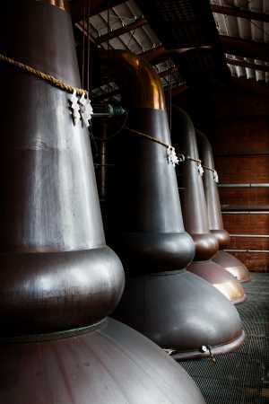 Copper alembic stills