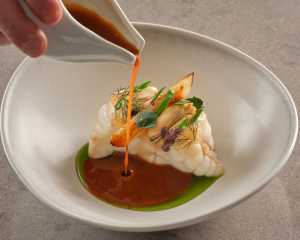 Monkfish bouillabaisse