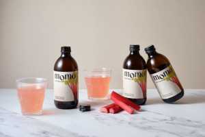 Momo Rhubarb Kombucha