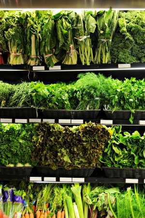 Veg at a supermarket