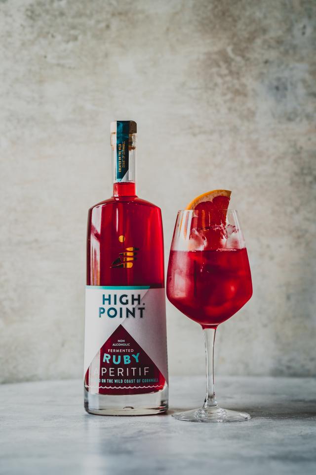Non-alcoholic spirits: High Point Ruby