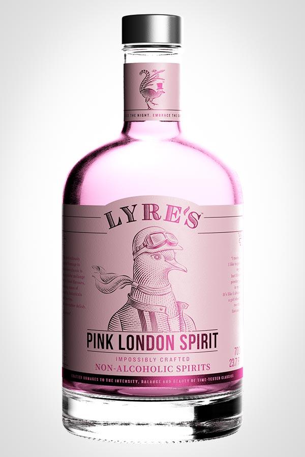 Best non-alcoholic spirits: Lyre's Pink London Spirit