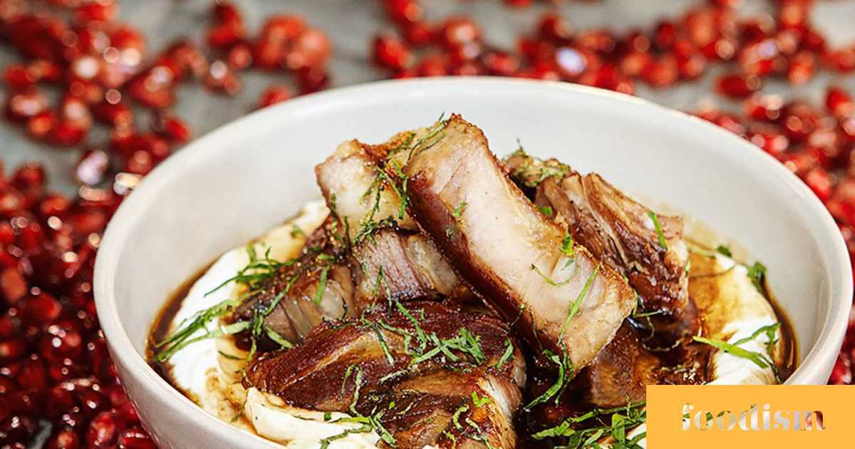 Oklava's Selin Kiazim shares her recipe for pomegranate-glazed lamb breast | Recipes | Foodism