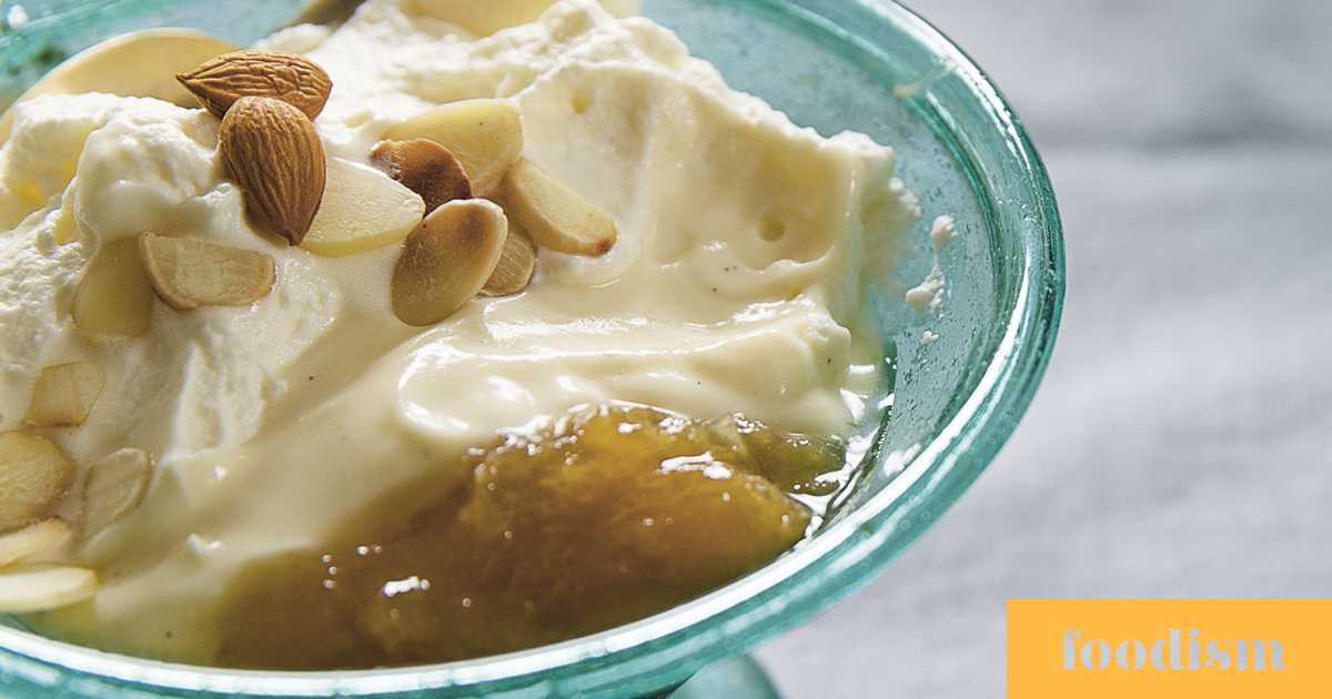 Make Sumayya Usmani's apricots with custard and cream | Recipes | Foodism