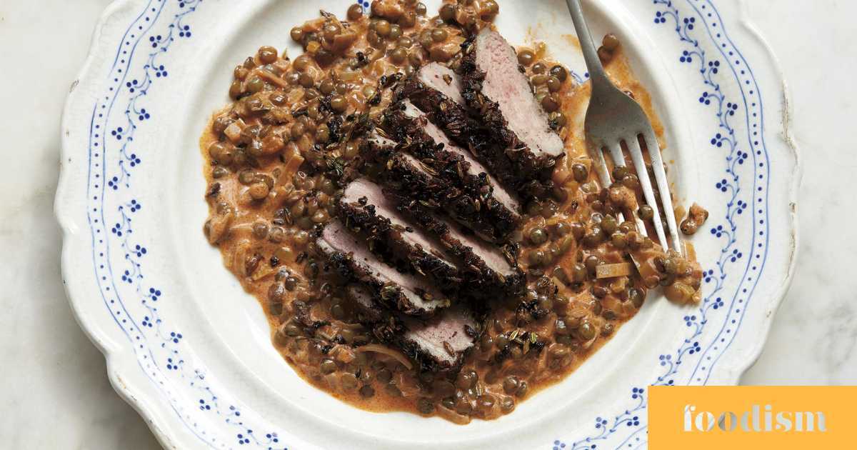 Make Emma Spitzer's seared duck with spiced lentils | Recipes | Foodism