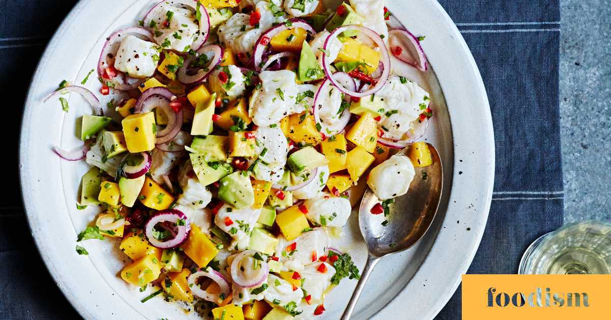 Raul Diaz's ceviche with avocado and mango | Recipes | Foodism