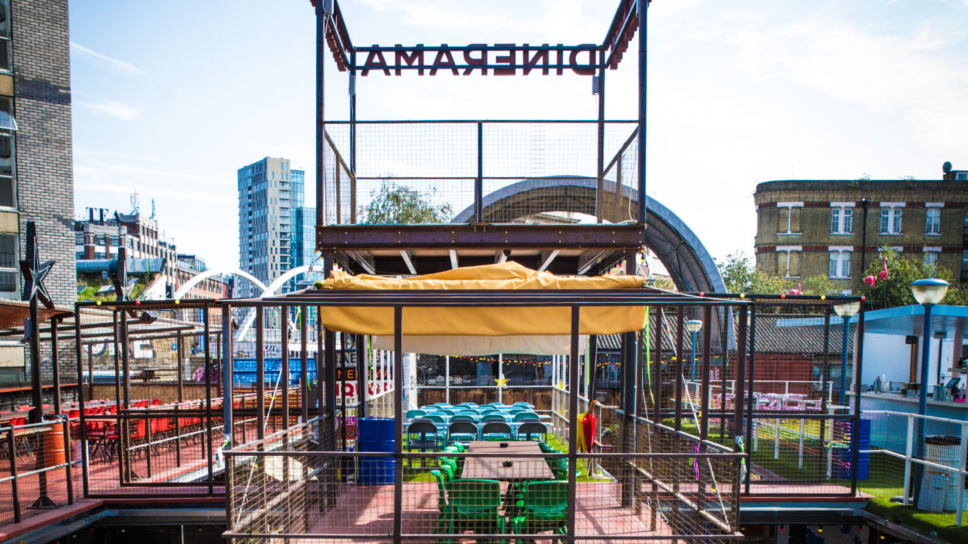 Street-food market Dinerama Street-food market Dinerama
