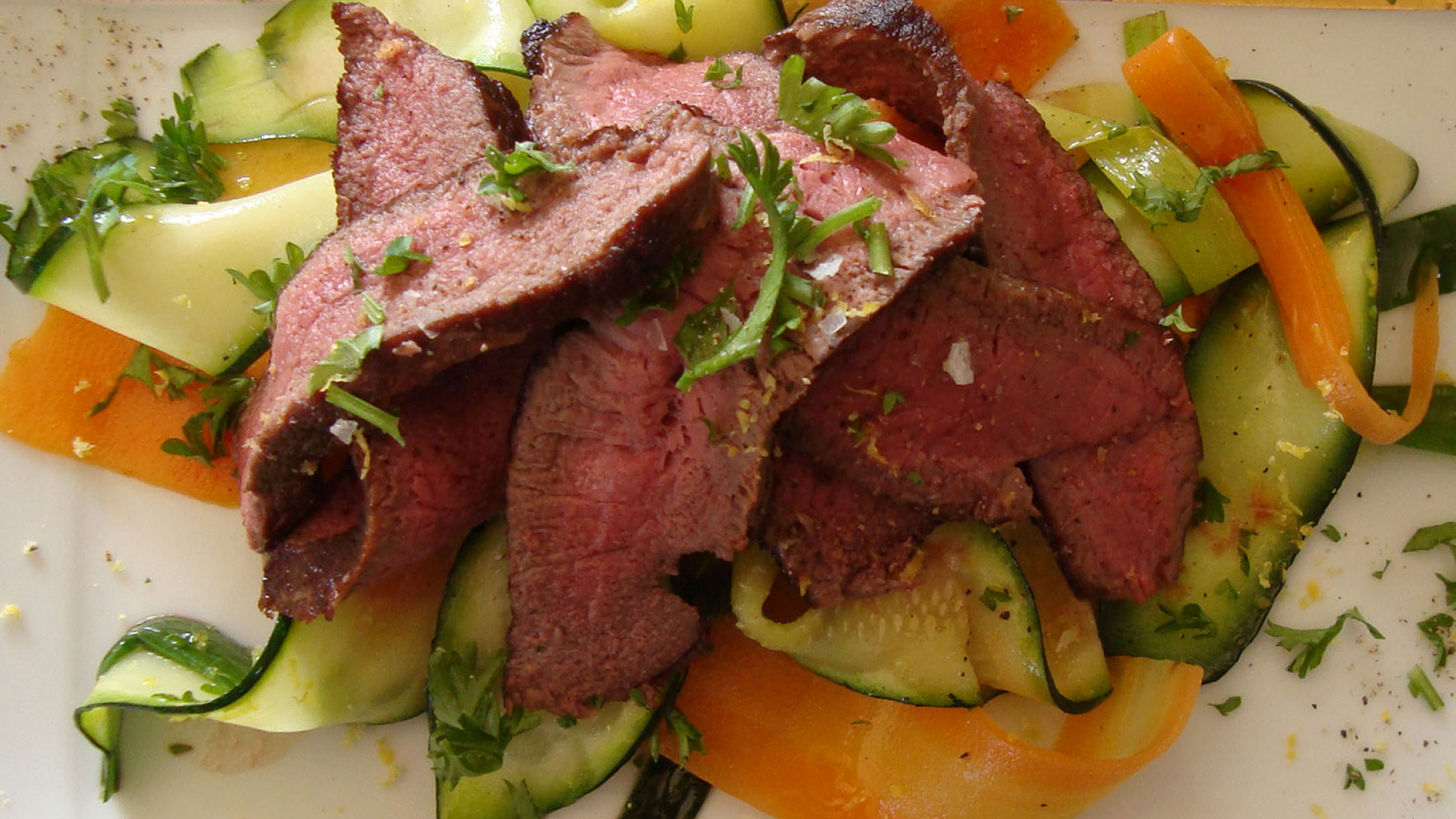 Venison steak Venison steak