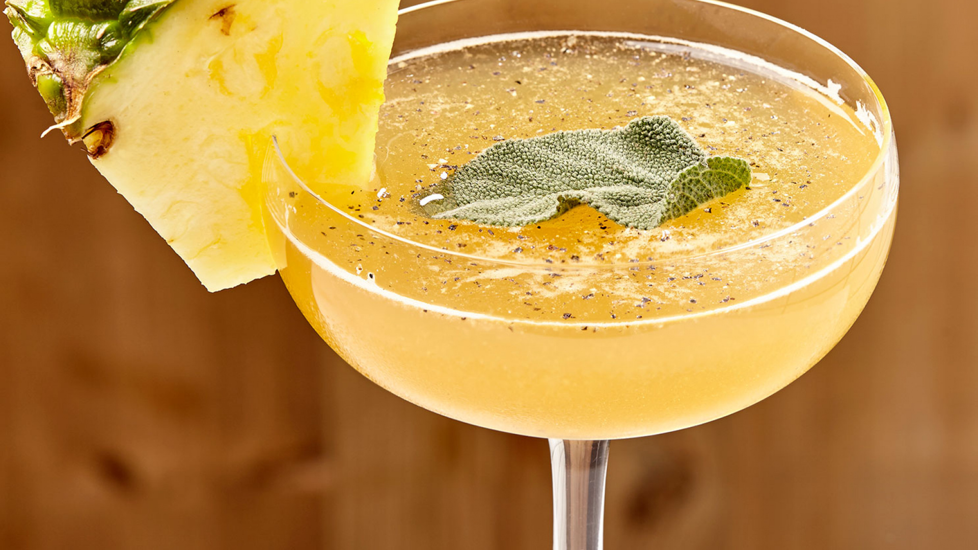 The Natural Philosopher's smoked pineapple and sage cocktail The Natural Philosopher's smoked pineapple and sage cocktail