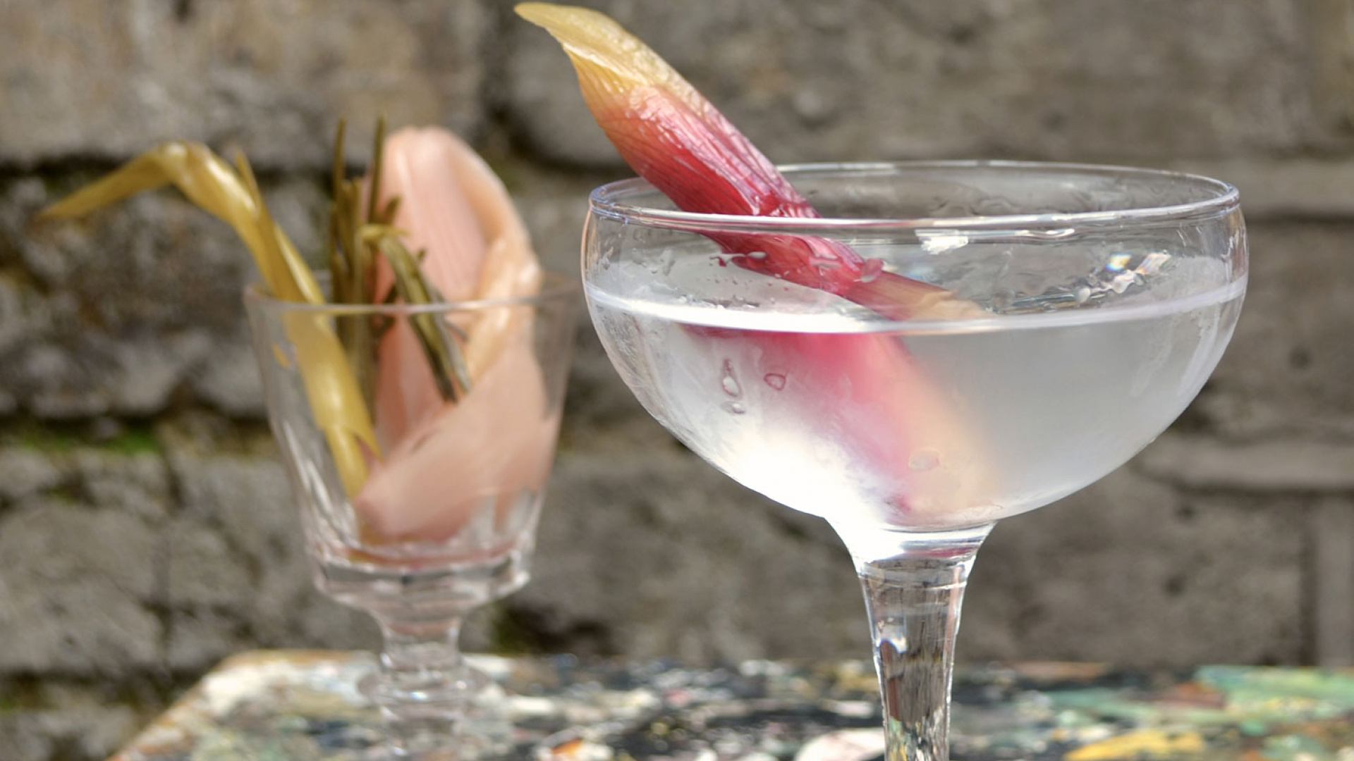 Jensen Gin's Spring Onion Gibson Jensen Gin's Spring Onion Gibson