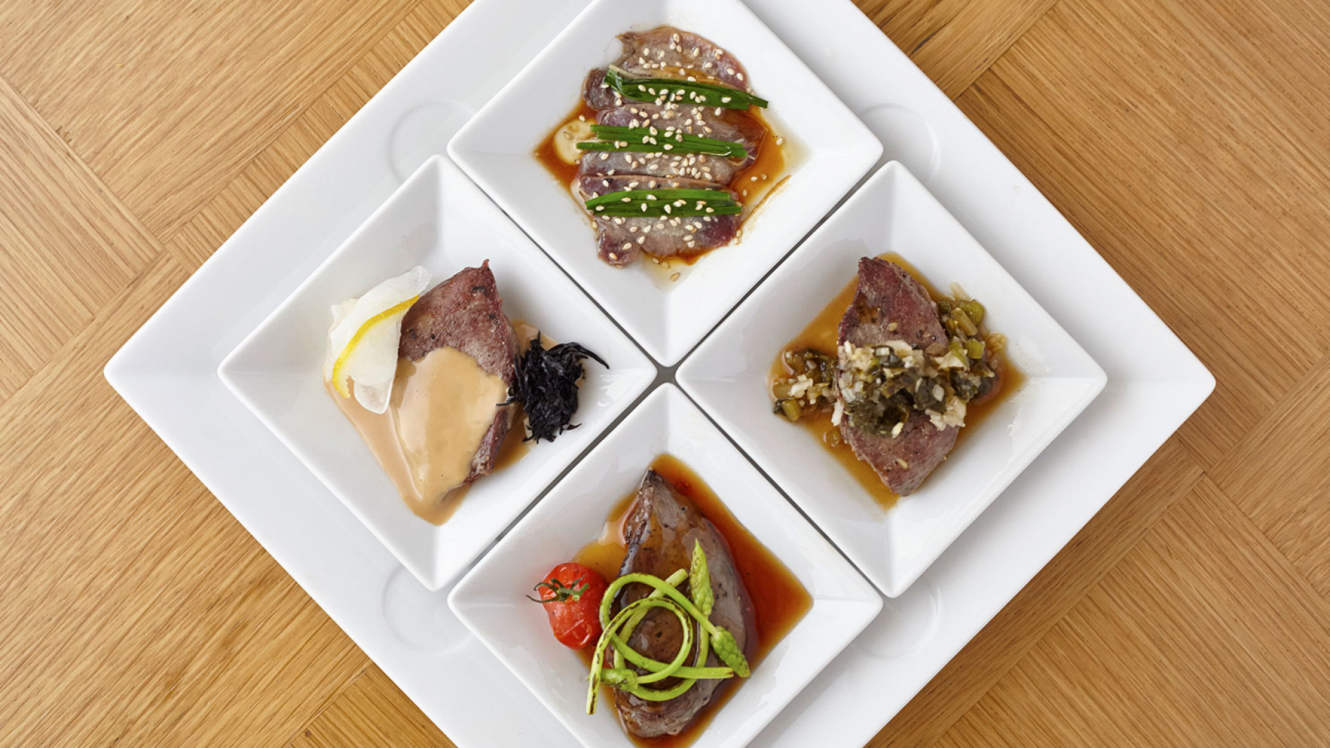 Nobu's game four ways Nobu's game four ways