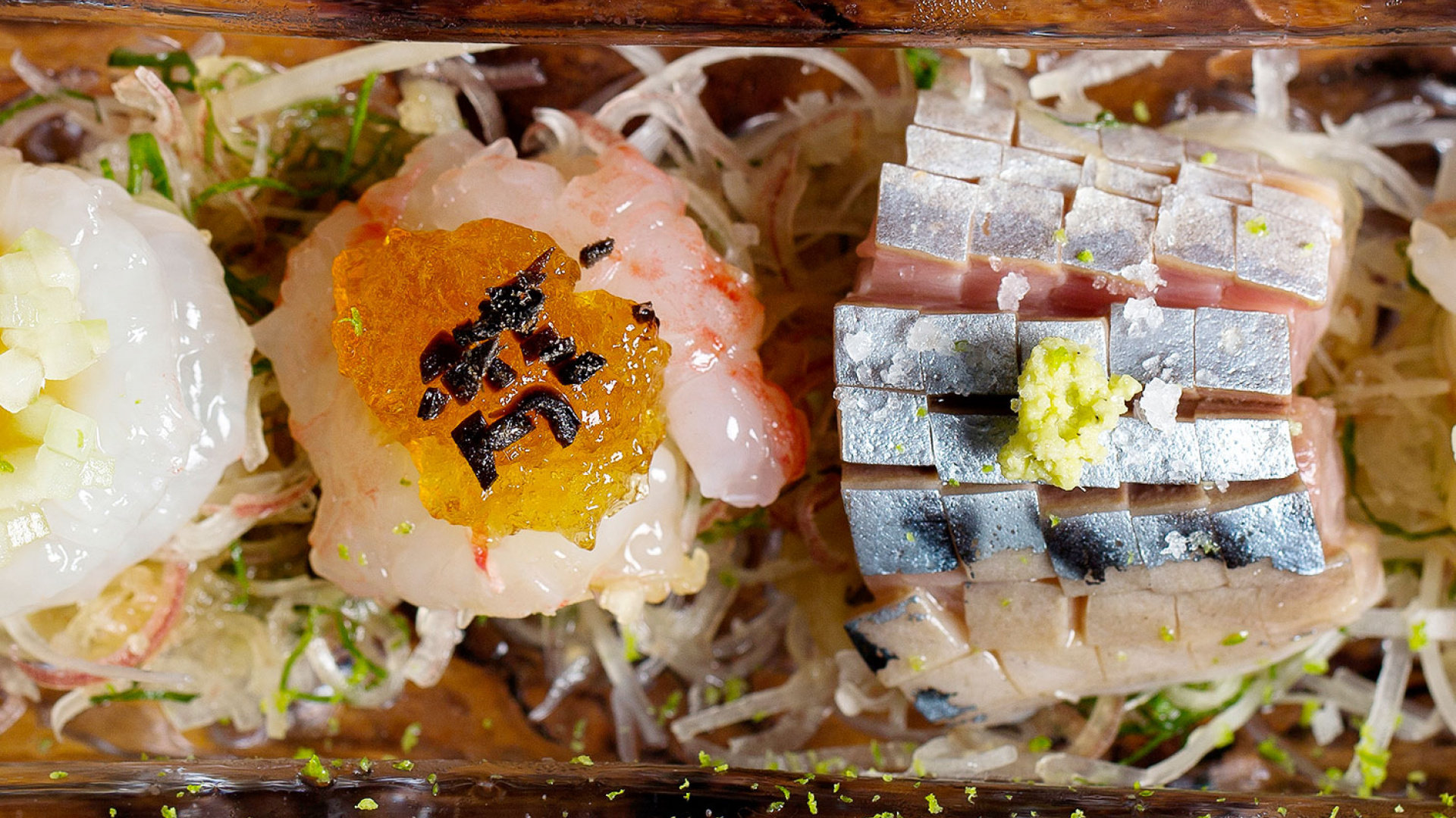 Sushi at Sosharu Sushi at Sosharu