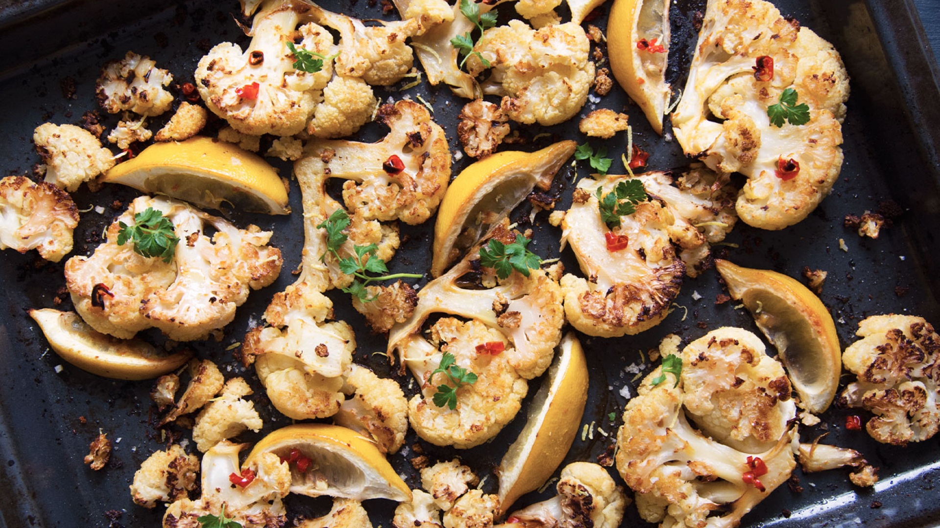Meike Peters' recipe for roasted cauliflower Meike Peters' recipe for roasted cauliflower