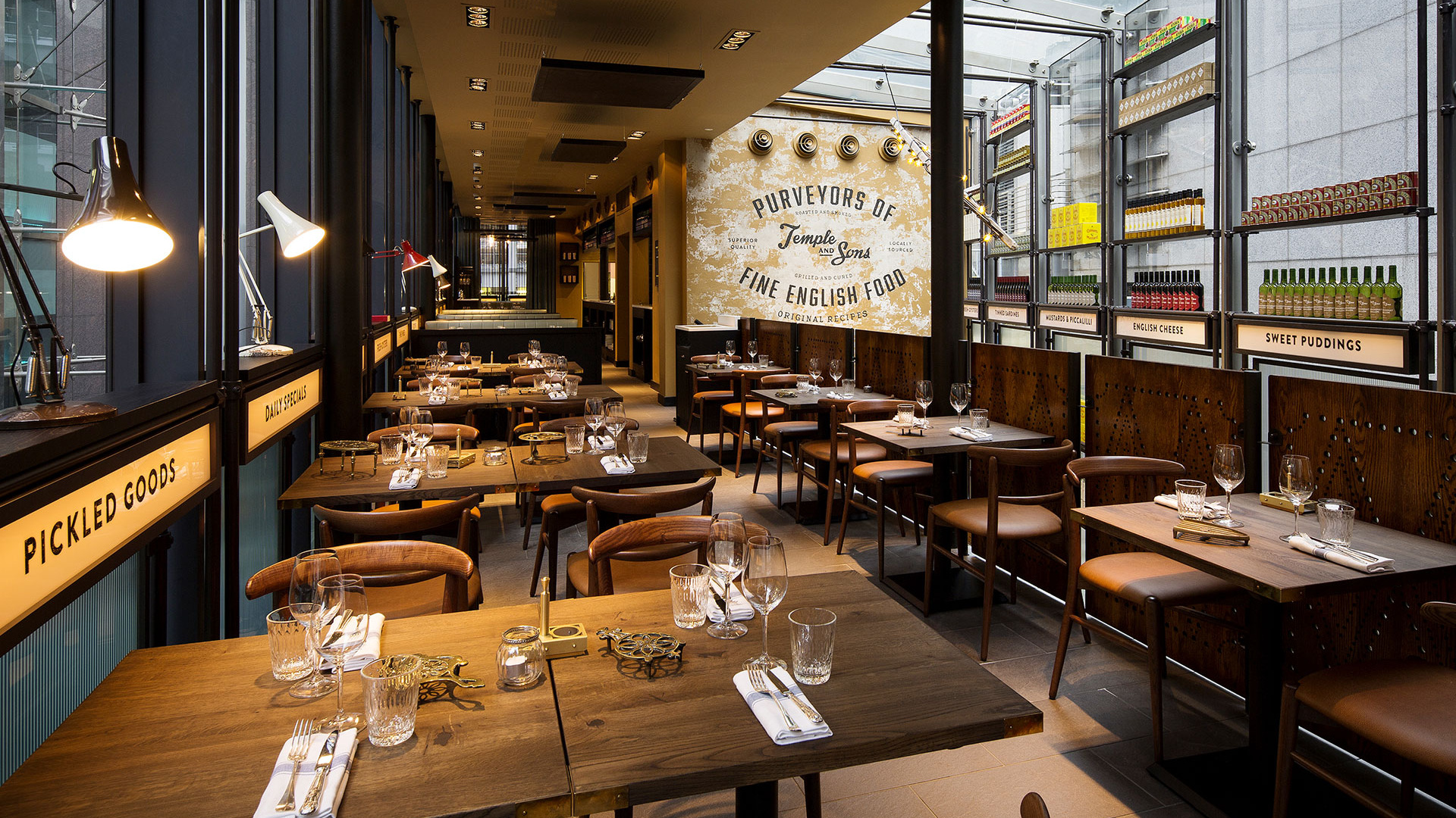 Jason Atherton's Temple & Sons restaurant Jason Atherton's Temple & Sons restaurant