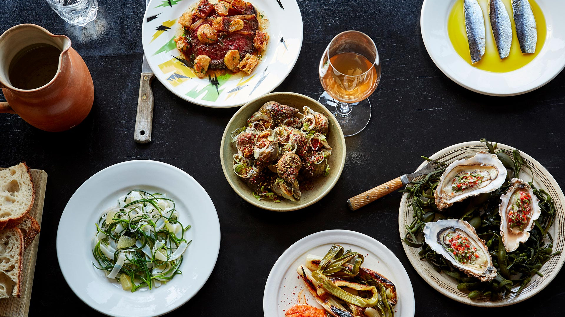 A selection of dishes from Westerns Laundry. Photography by Patricia Niven A selection of dishes from Westerns Laundry. Photography by Patricia Niven