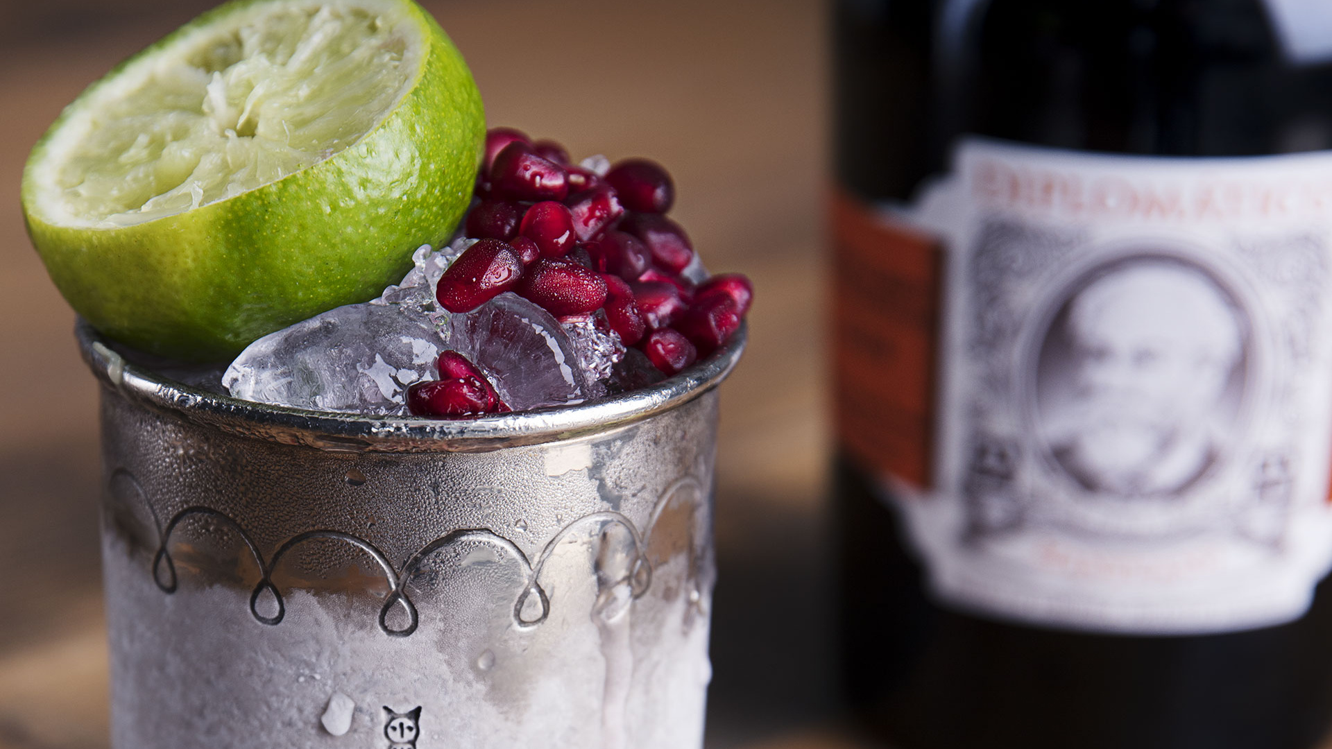 Make Rubies in the Rubble, a cocktail made for Jenny Costa by Joe Hall of Satan's Whiskers Make Rubies in the Rubble, a cocktail made for Jenny Costa by Joe Hall of Satan's Whiskers