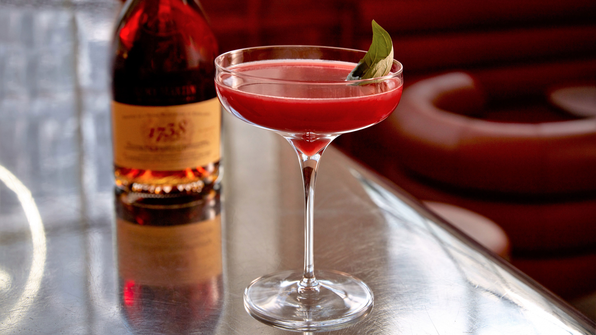 Rémy Martin's strawberry bellini Rémy Martin's strawberry bellini